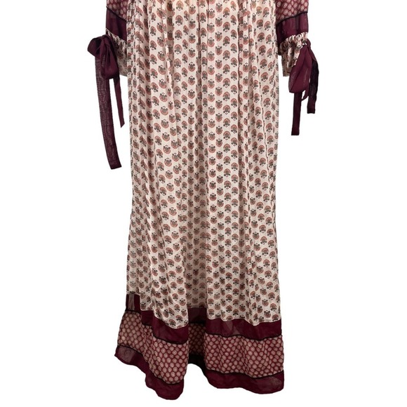 Scotch & Soda Boho Maxi Dress Small Cottagecore Prairie Vintage Inspired - Picture 13 of 16